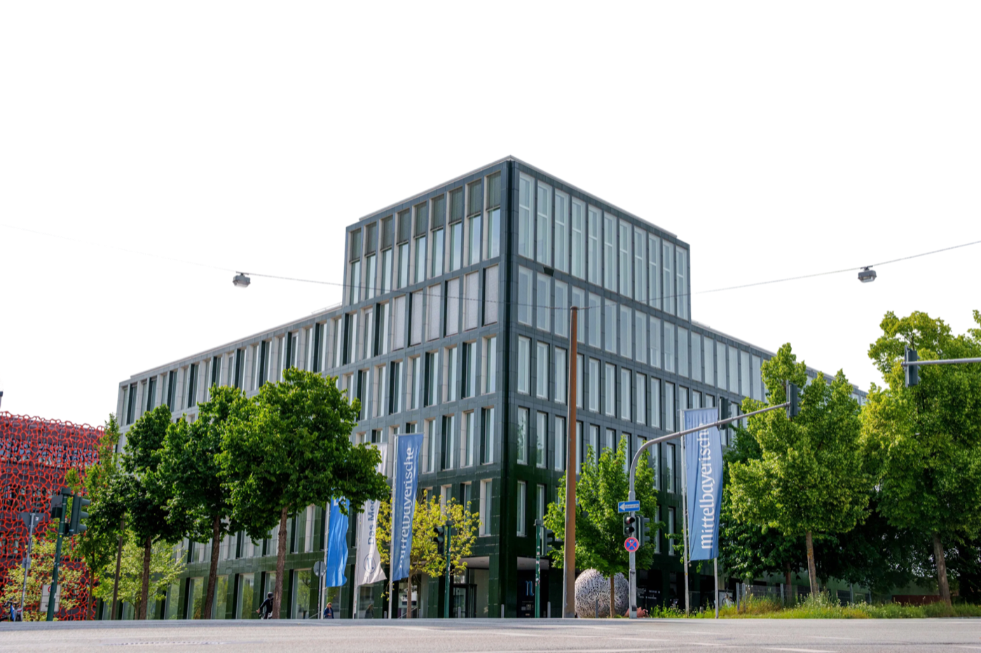 Bürogebäude von Atex Media an der Kumpfmühler Straße in Regensburg